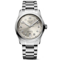 Longines orologio Spirit 37mm champagne automatico acciaio L3.410.4.63.6