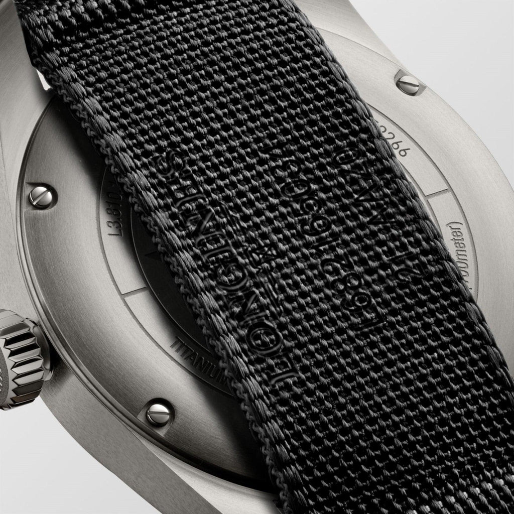 Longines orologio Spirit 40mm antracite automatico titanio L3.810.1.53.2