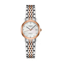 Longines orologio The Longines Elegant Collection 25,5mm madreperla diamanti automatico acciaio e oro 18kt L4.309.5.87.7