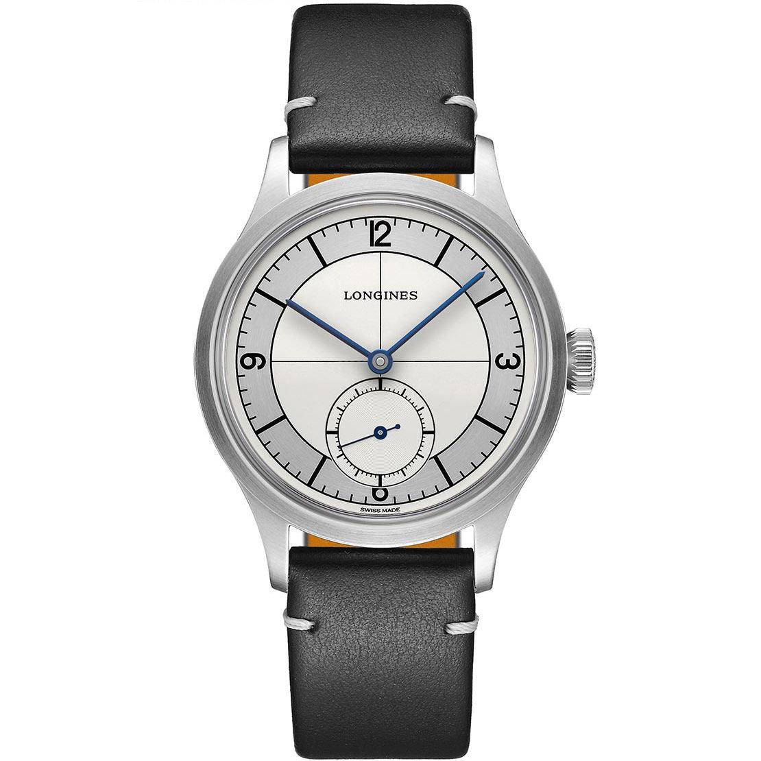 Longines orologio The Longines Heritage Classic 38.5mm argento acciaio automatico L2.828.4.73.0
