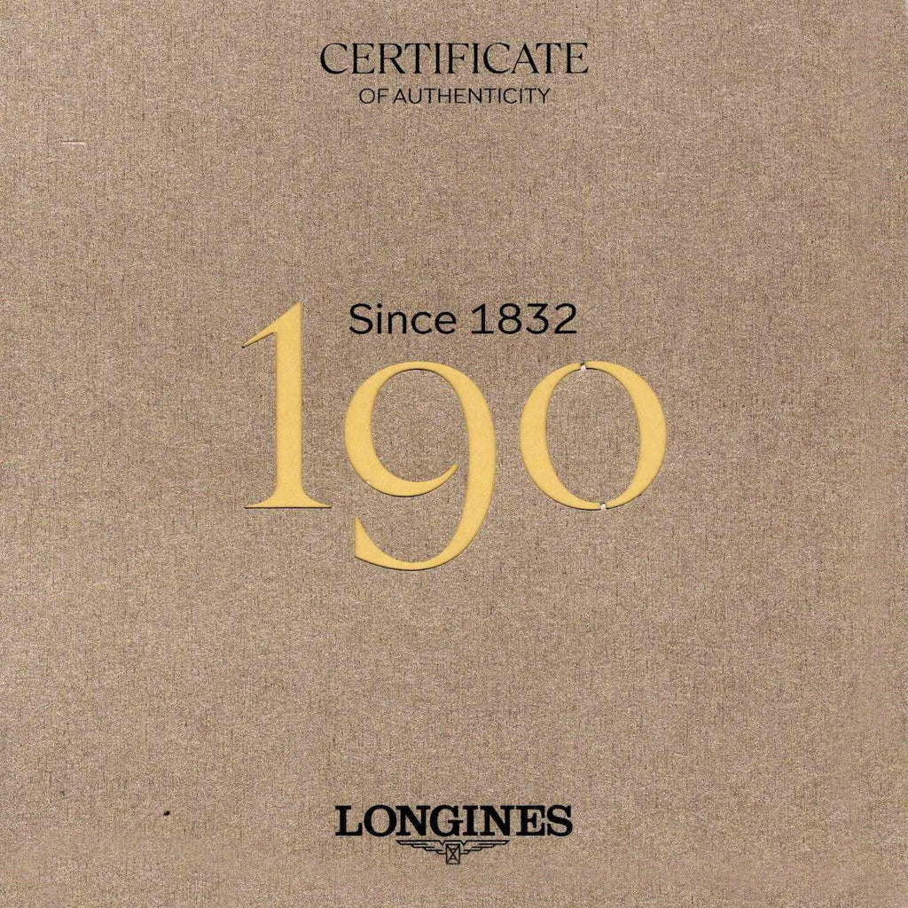 Longines orologio The Longines Master Collection 190th Anniversary Limited Edition 40mm grigio oro 18kt automatico L2.793.6.73.2