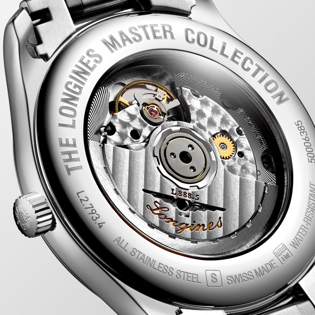 Longines orologio The Longines Master Collection 40mm argento acciaio uomo automatico L2.793.4.78.6