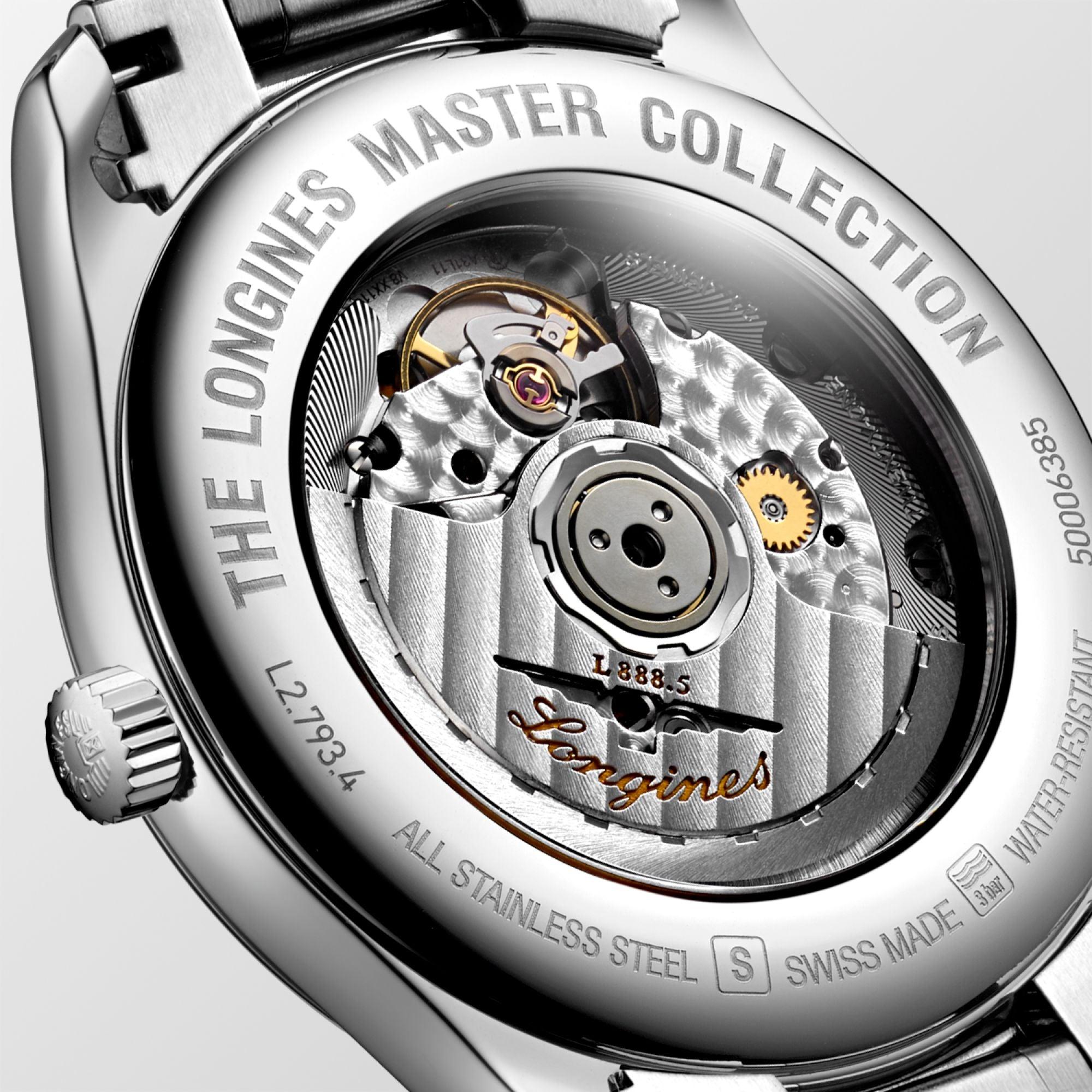 Longines orologio The Longines Master Collection 40mm argento acciaio uomo automatico L2.793.4.78.6