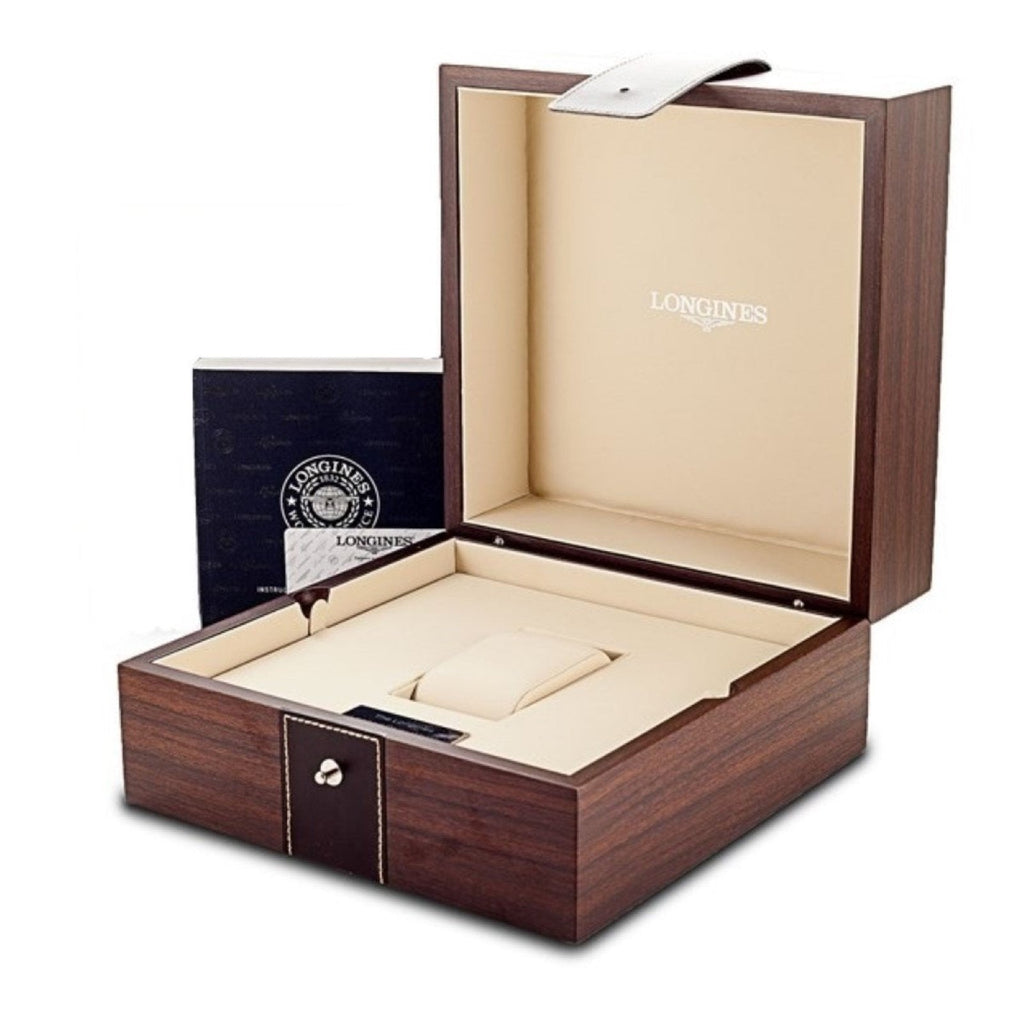 Longines orologio Twenty-Four Hours 47,50mm nero acciaio automatico L2.751.4.53.4