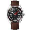 Longines orologio Ultra-Chron Box Edition 43mm nero automatico acciaio L2.836.4.52.8