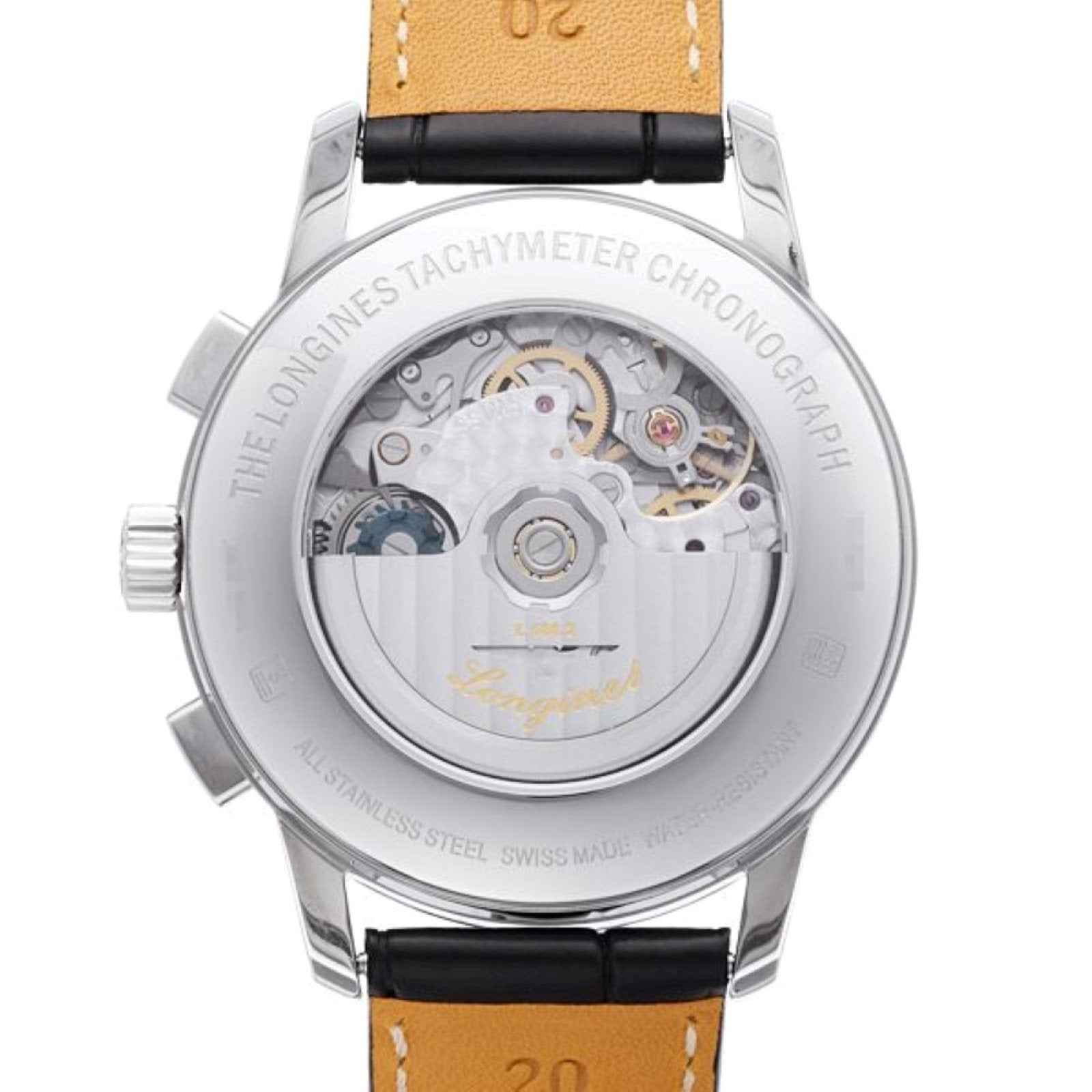 Longines orologio uomo Heritage Chronograph 41mm automatico acciaio L2.781.4.13.2