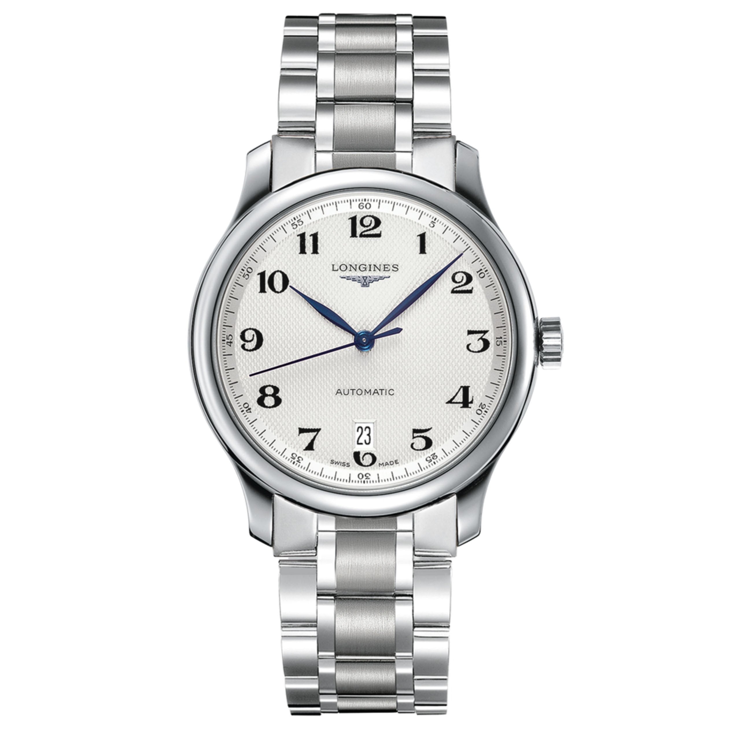 Longines orologio uomo Master Collection 38,5mm automatico acciaio L2.628.4.78.6