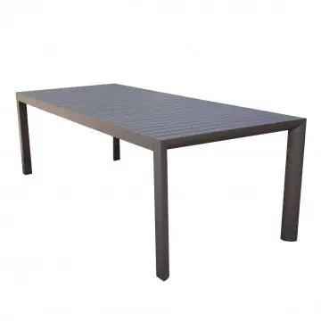 Tavolo allungabile Houston struttura in alluminio 135/180 x 70