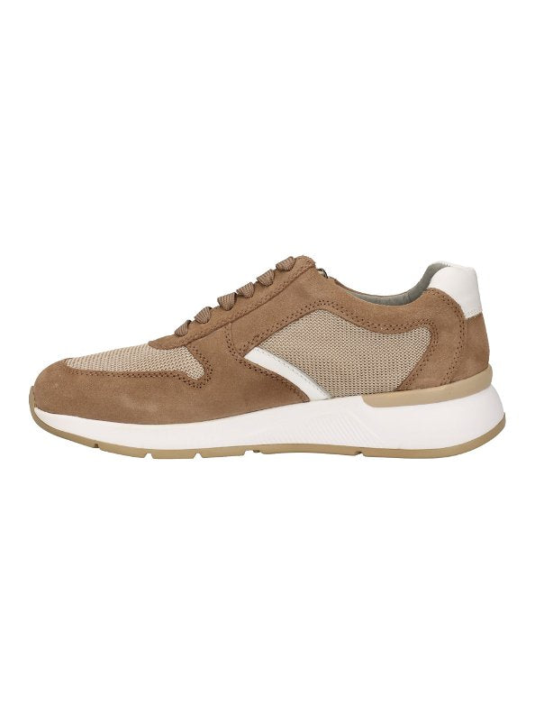 Sneaker Tortora con zip