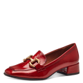 Mocassino vernice rossa