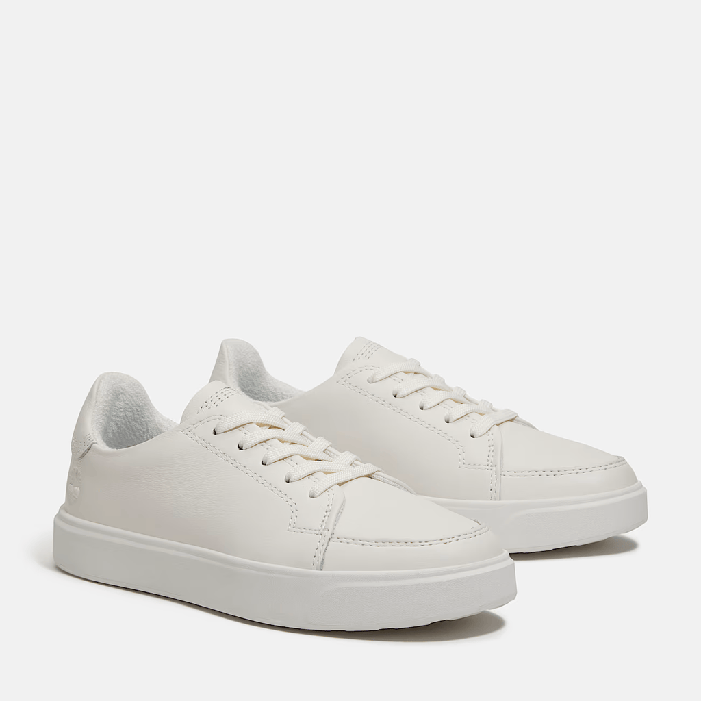 Timberland Sneaker Bassa Stringata Emerson Street da Donna in bianco