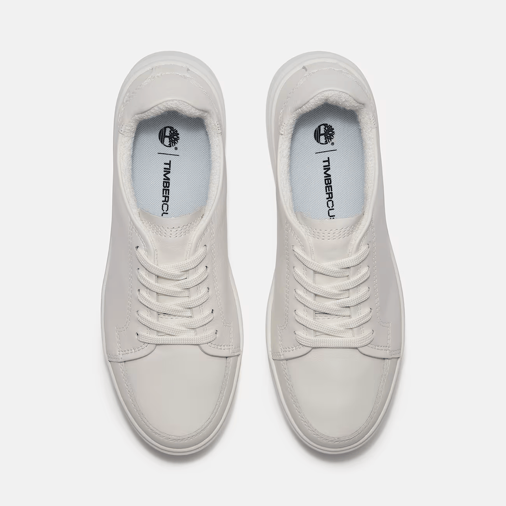 Timberland Sneaker Bassa Stringata Emerson Street da Donna in bianco
