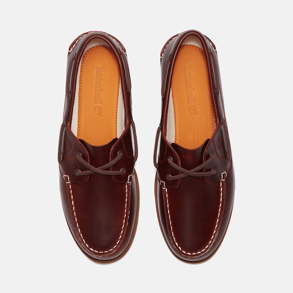 Timberland Scarpa da Barca Classic da Donna in bordeaux