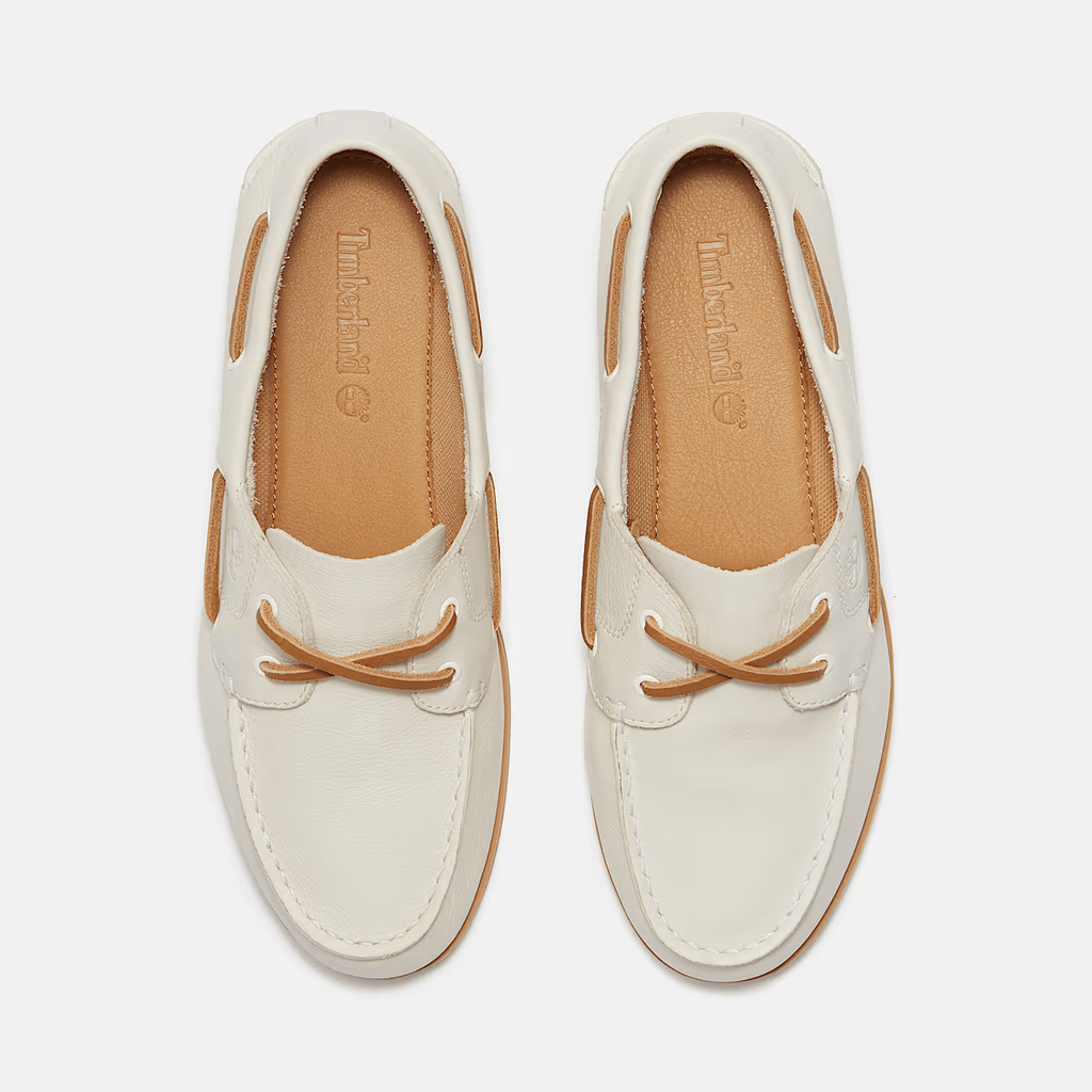 Timberland Scarpa da Barca Classic da Donna in bianco