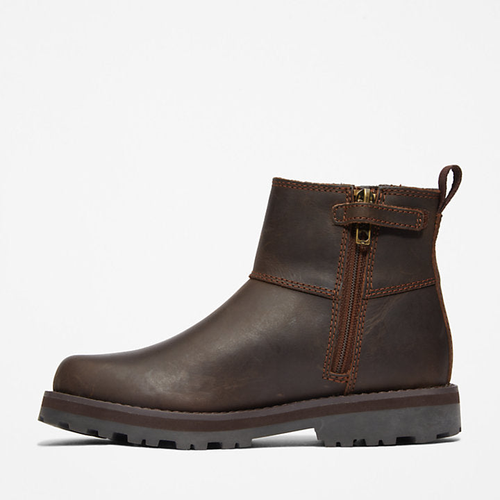 Timberland Stivaletto Chelsea Courma Kid Marrone Scuro