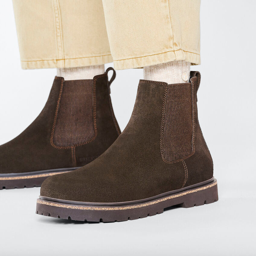 Highwood Slip on Camoscio marrone
