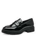 Mocassino Vegano nero Lucido