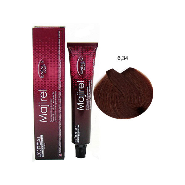 L'OREAL PROFESSIONNEL MAJIREL BIONDO SCURO DORATO RAME 6,34