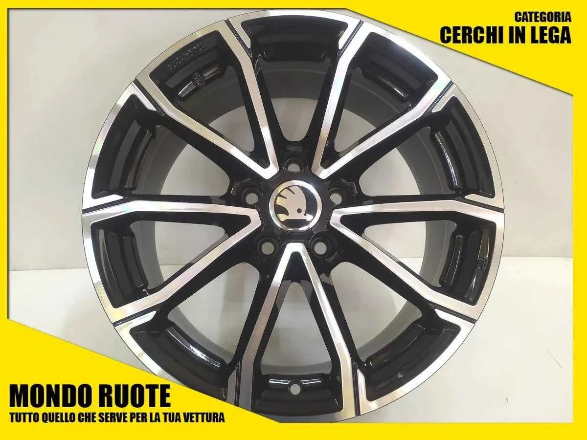 N4 Cerchi In Lega 17 Pollici Per SKODA Octavia, Superb, Yeti - Cerchi In Lega 17 Per SKODA