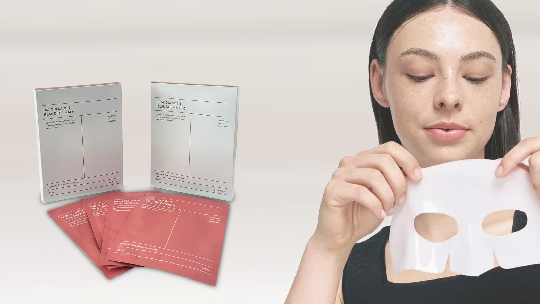 Maschera Bio-Collagen Real Deep Mask 2box 8 MASCHERE