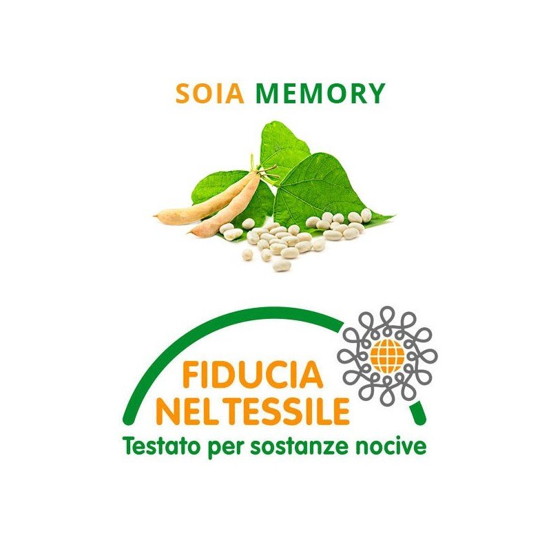 Materasso Memory Soia Multionda – Lino e 3D, 24 cm, Ecologico | SOYA MEMORY