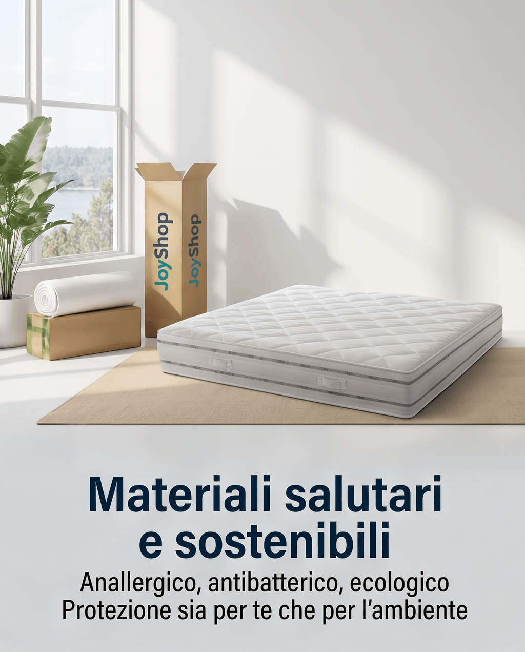 Materasso Modulare Espanso Ignifugo Certificato Classe 1 IM H20 cm