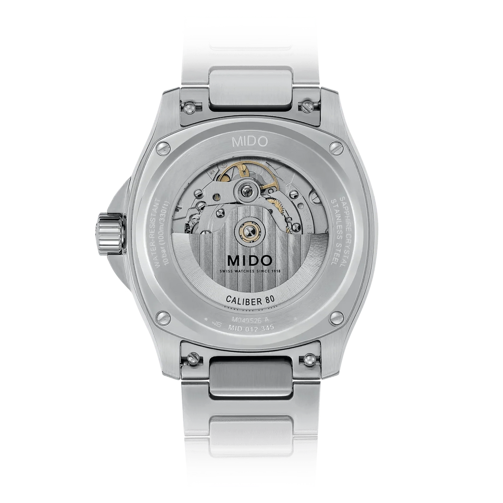 Mido orologio Multifort TV Big Date 40mm verde acciaio automatico M049.526.11.091.00
