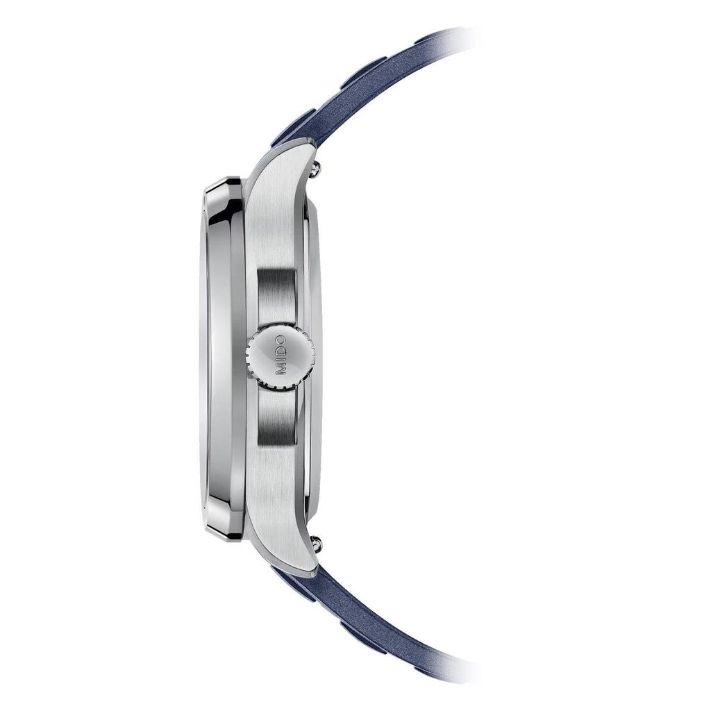 Mido orologio Multifort TV Big Date 40x39,2mm blu automatico acciaio  M049.526.17.041.00