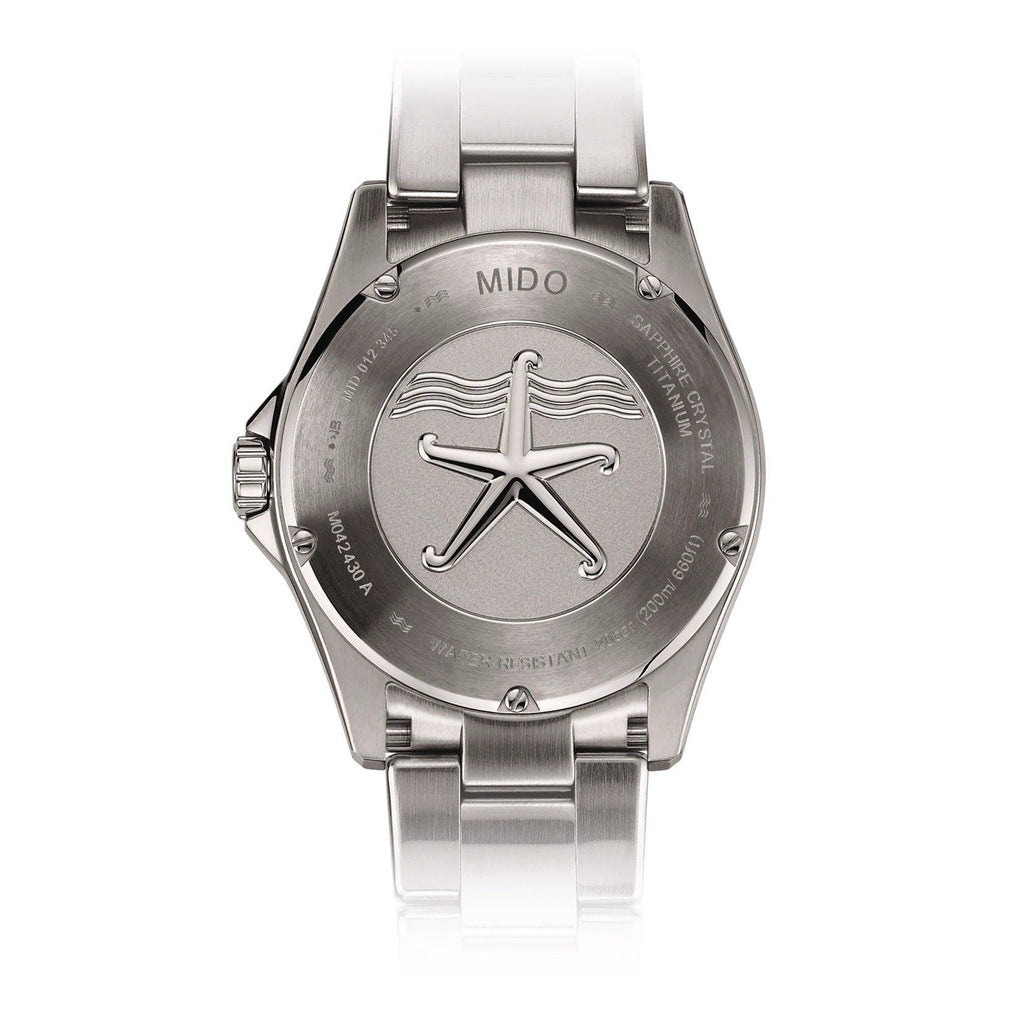 Mido orologio Ocean Star 200C Titanium 42,5mm nero automatico titanio M042.430.44.051.00