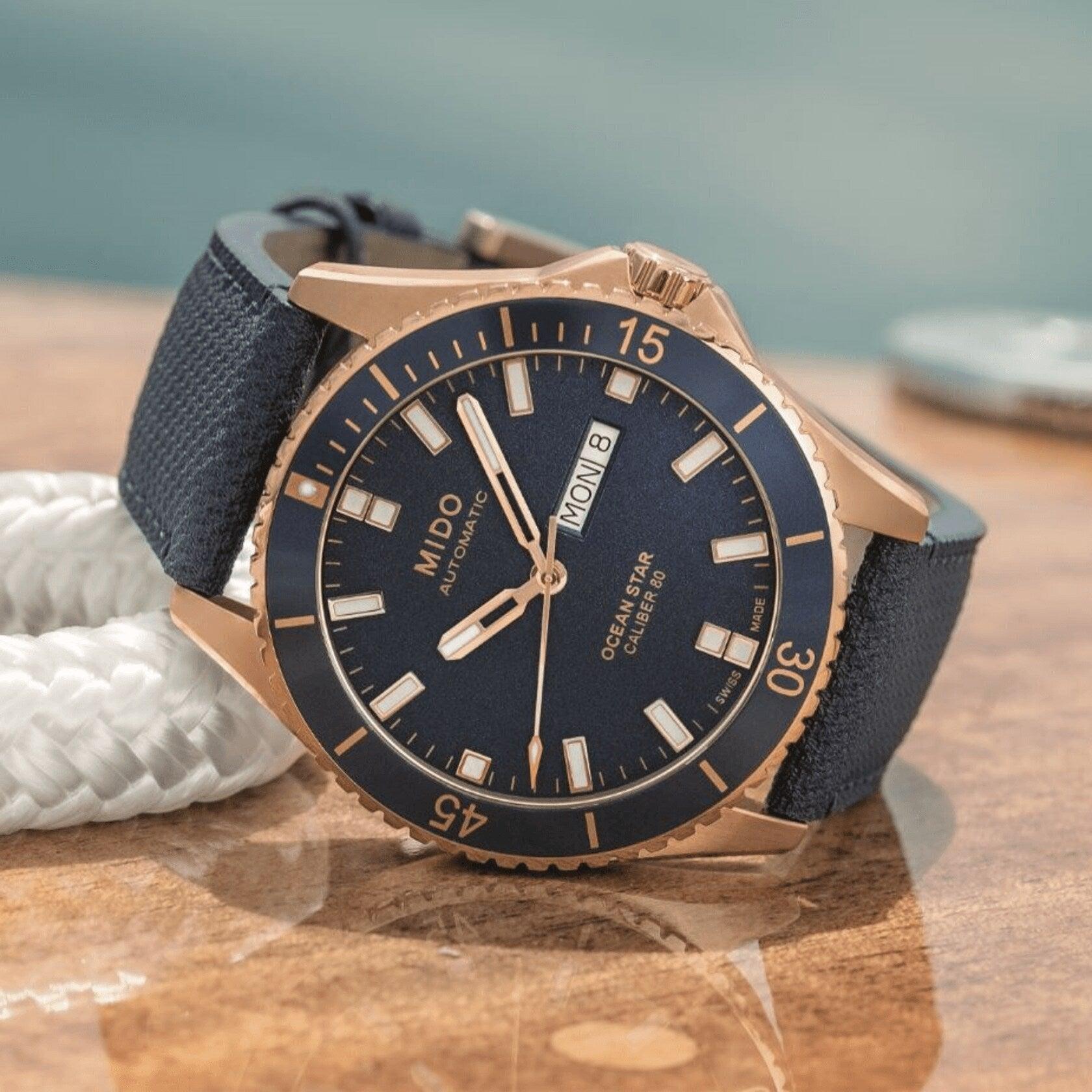 Mido orologio Ocean Star Caliber 80 automatico 42,5mm acciaio PVD M026.430.36.041.00