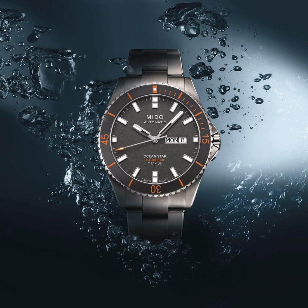 Mido orologio Ocean Star Caliber 80 automatico titanio M026.430.44.061.00