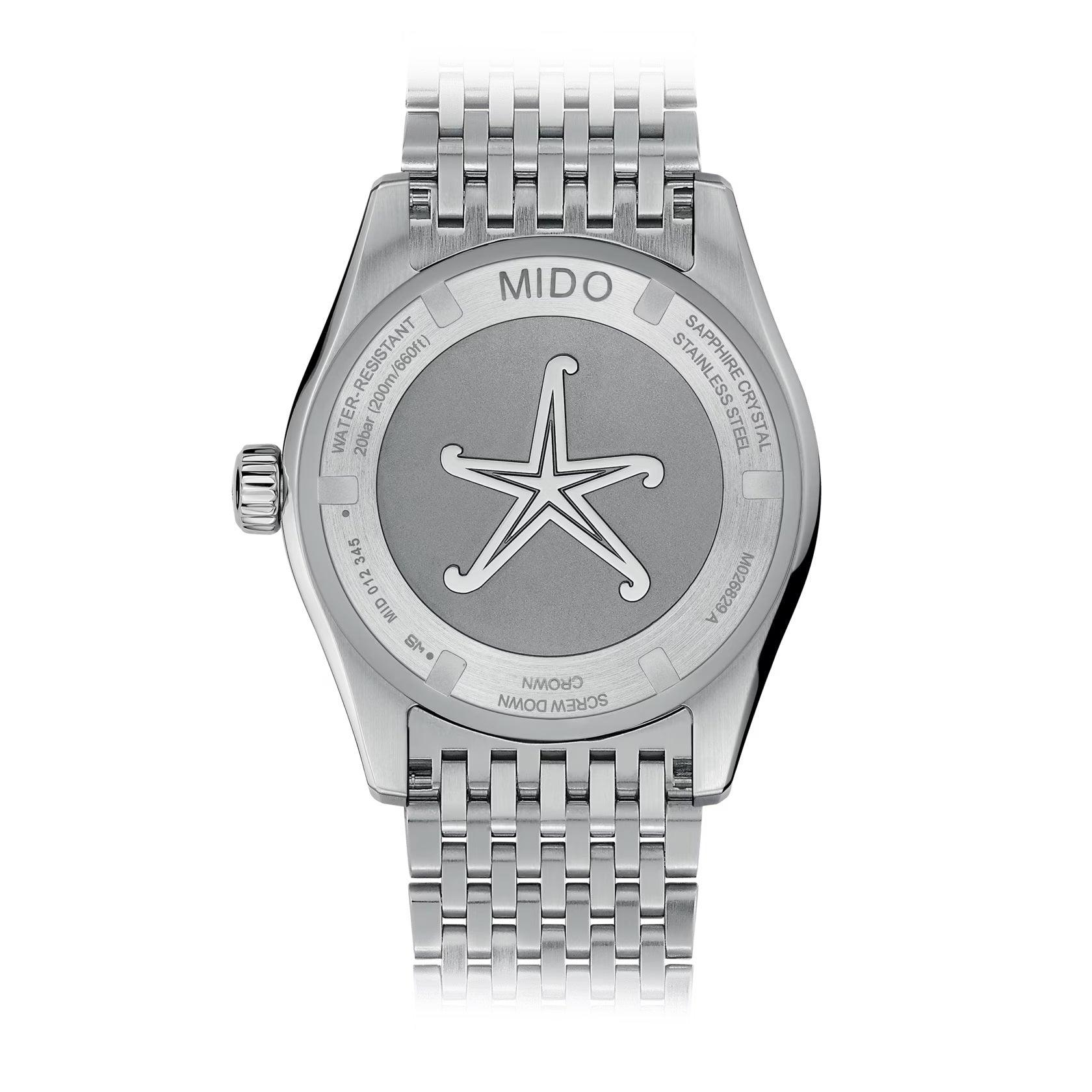 Mido orologio Ocean Star GMT edizione speciale 40mm blu automatico acciaio M026.829.18.041.00