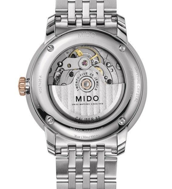 Mido orologio uomo Baroncelli Big Date 40mm Caliber 80 automatico acciaio M027.426.22.018.00