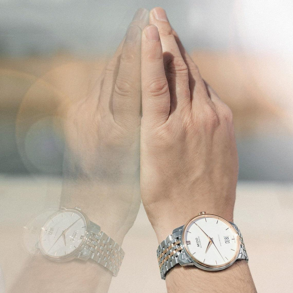 Mido orologio uomo Baroncelli Big Date 40mm Caliber 80 automatico acciaio M027.426.22.018.00