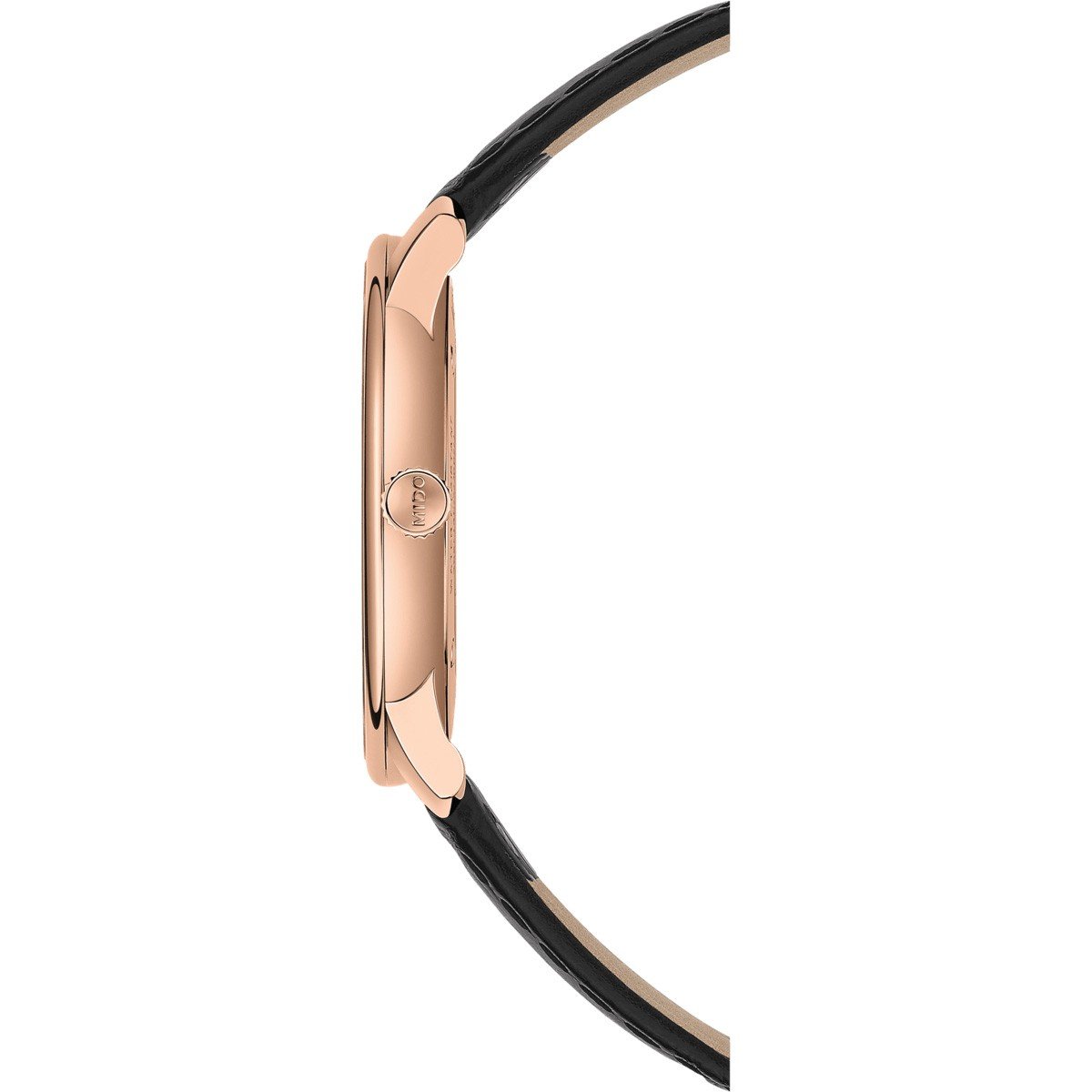 Mido orologio uomo Baroncelli Mechanical nero 39mm Limited Edition acciaio pvd oro rosa carica manuale M037.405.36.050.00
