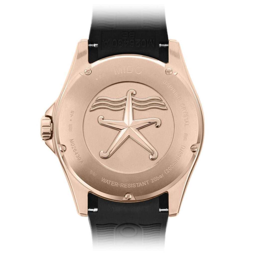 Mido orologio uomo Ocean Star Caliber 80 42,5mm automatico acciaio pvd oro rosa M026.430.37.051.00