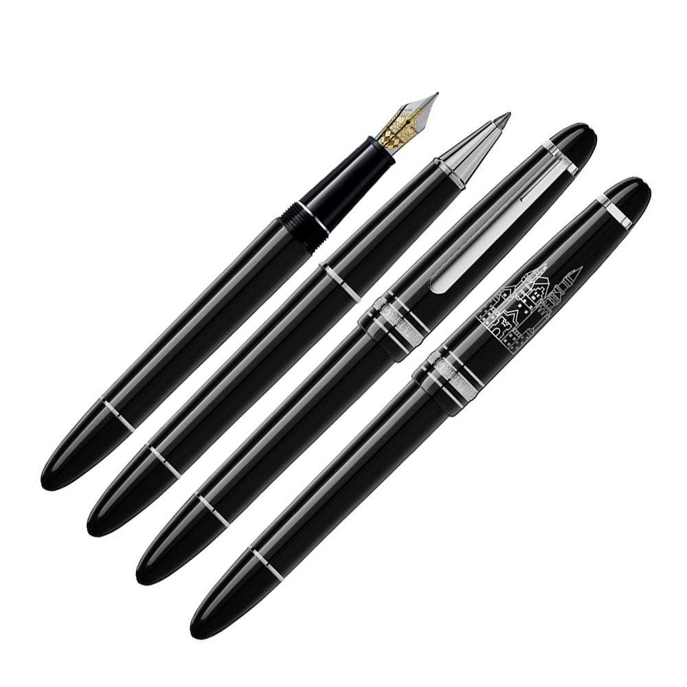 Monbtlanc set stilografica e roller Meisterstuck Tribute to the Neuschwanstein Castle Special Edition 127134