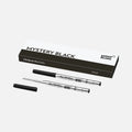 Montblanc 2 refill per penna a sfera punta B broad Mystery Black nero 128212