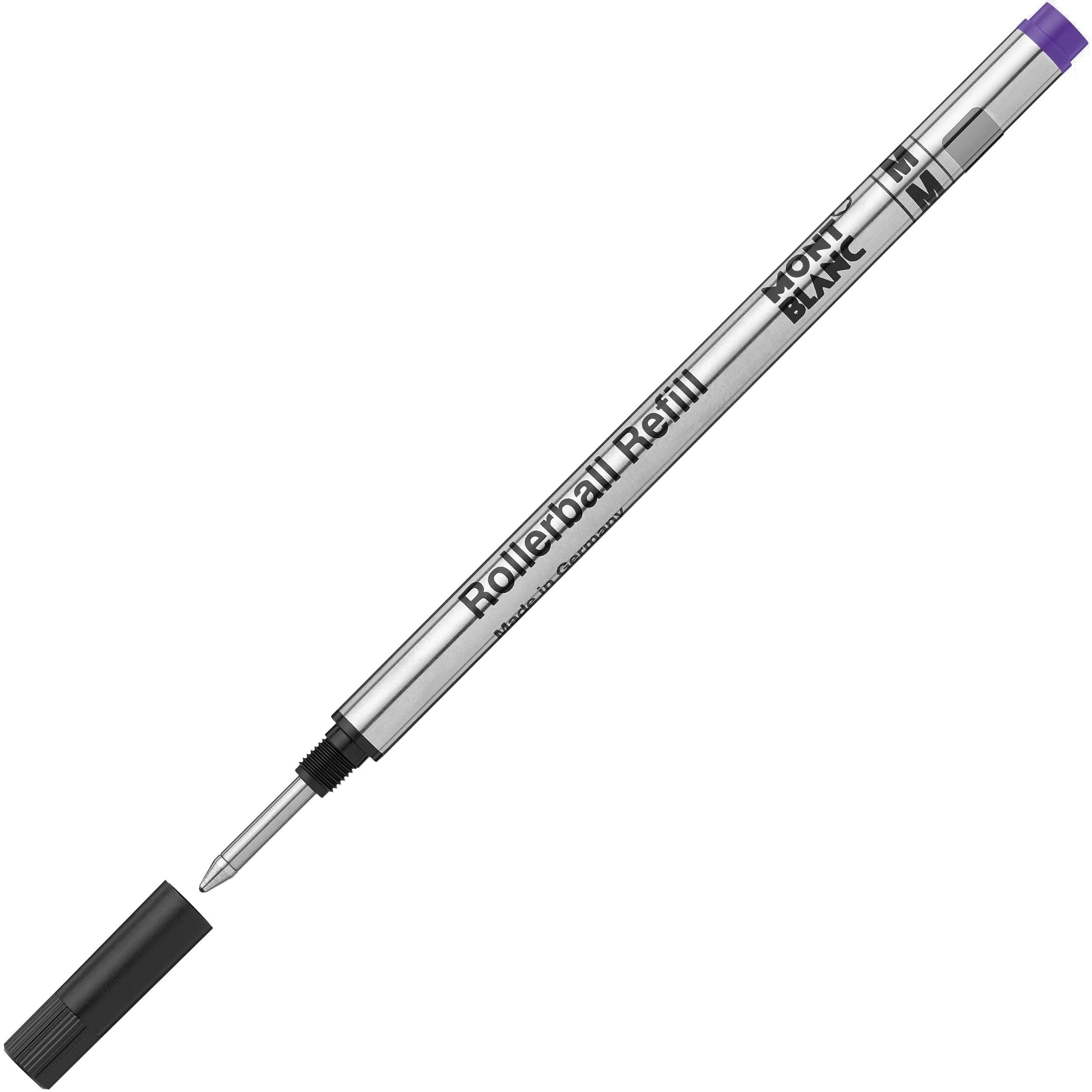 Montblanc 2 refill per roller punta M Amethyst Purple viola ametista 128236