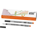 Montblanc 2 refill per rollerball (M) Le Petit Price Orange ( arancio ) 118128