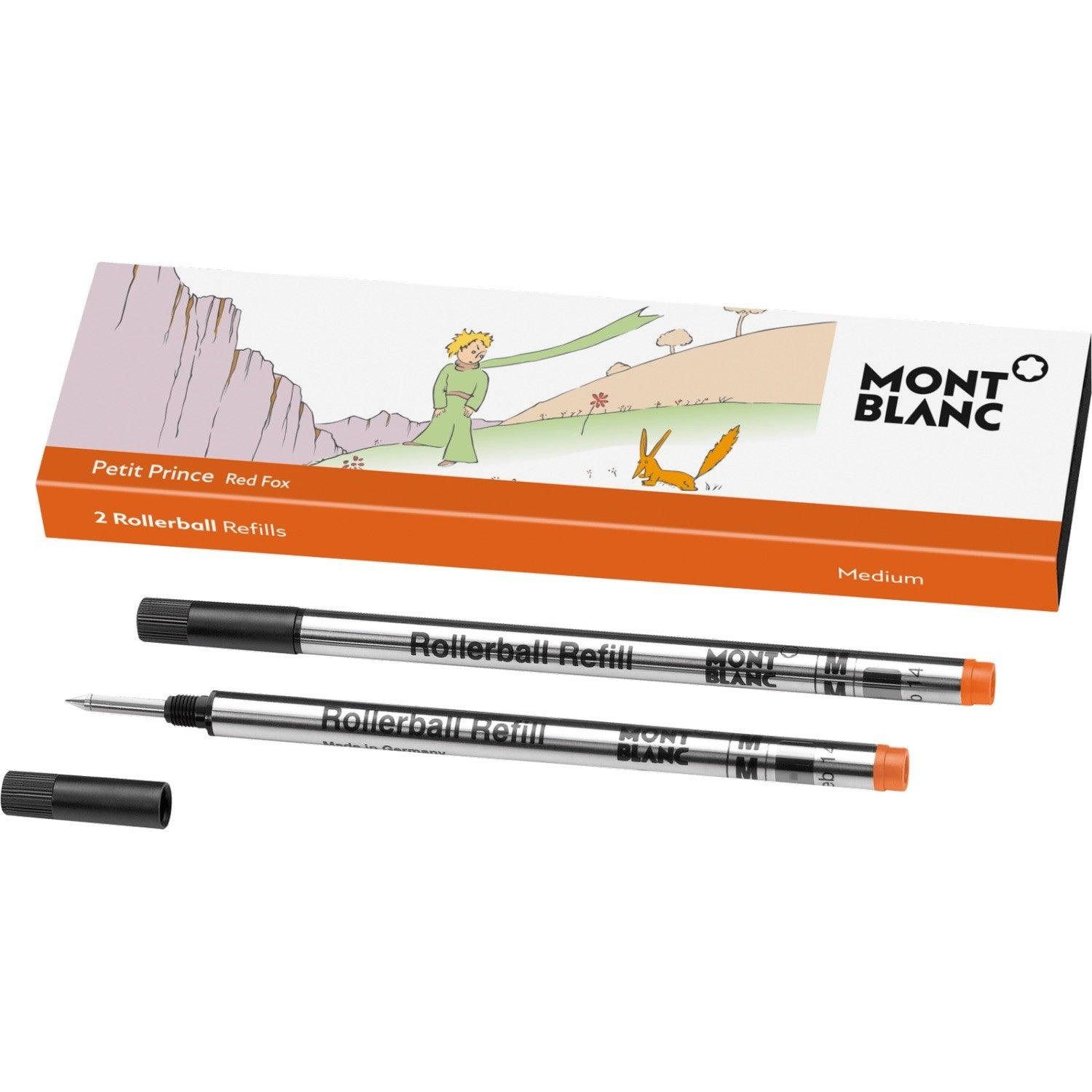 Montblanc 2 refill per rollerball (M) Le Petit Price Orange ( arancio ) 118128