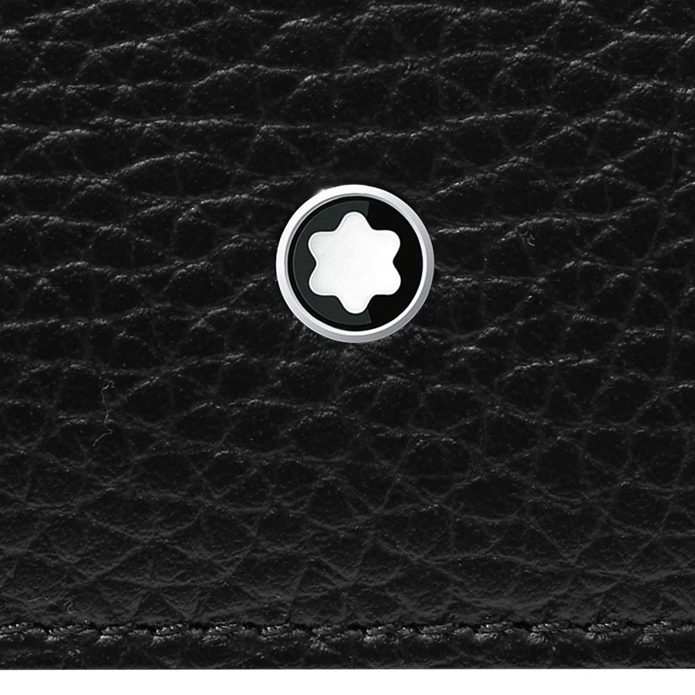 Montblanc astucccio per 2 orologi Meisterstück Soft Grain nero 118740