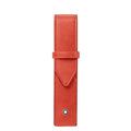 Montblanc astuccio 1 strumento da scrittura Meisterstück corallo 198335