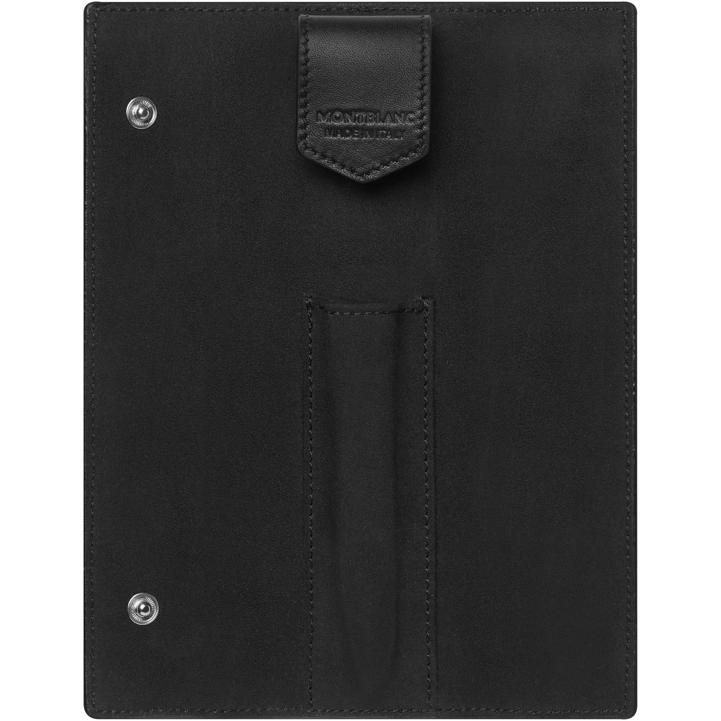 Montblanc astuccio Meisterstück Soft Grain per 1 strumento da scrittura nero 126264