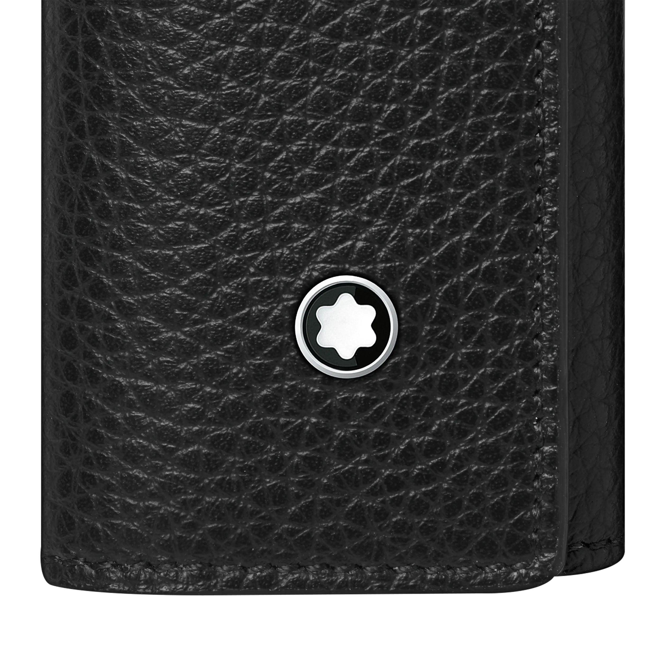 Montblanc astuccio Meisterstück Soft Grain per 1 strumento da scrittura nero 126264