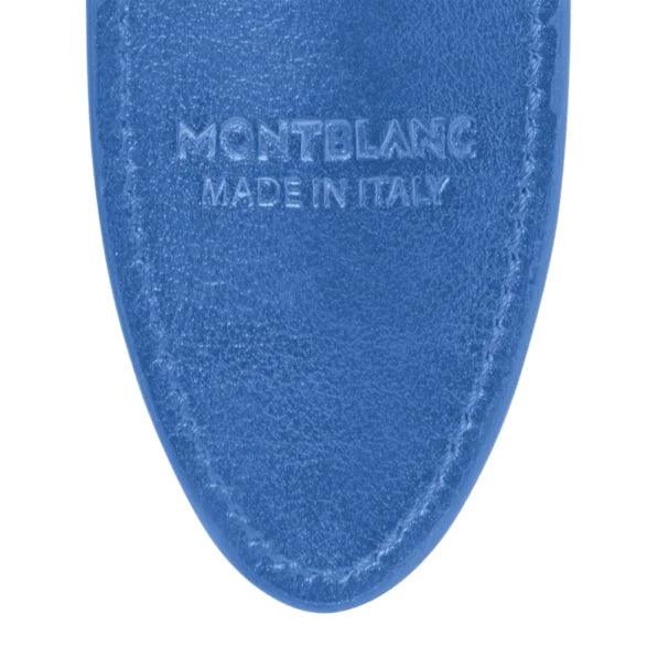 Montblanc astuccio per 1 strumento da scrittura Meisterstück Dusty Blue 198340