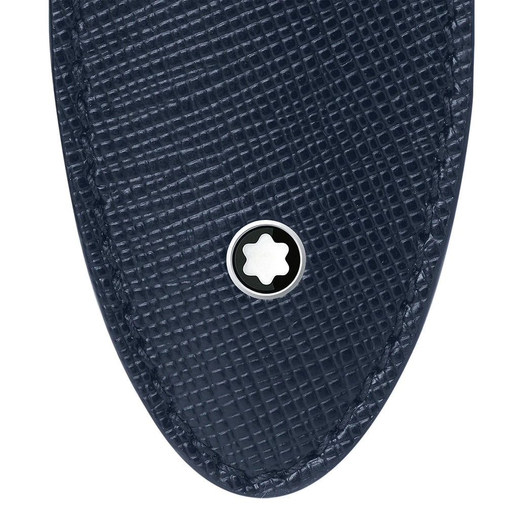 Montblanc astuccio per 1 strumento da scrittura Montblanc Sartorial blu 128603