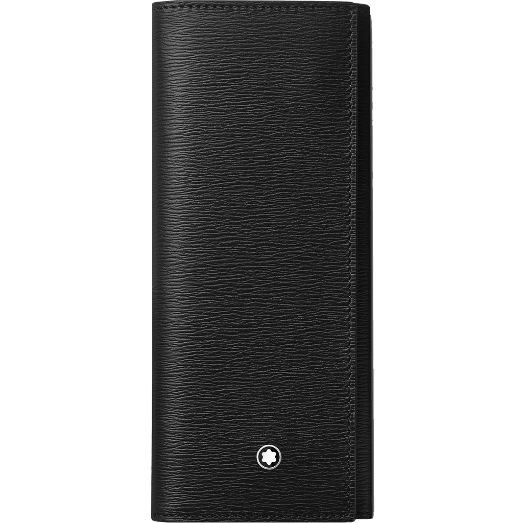 Montblanc astuccio per 2 strumenti da scrittura Meisterstück 4810 nero 129259