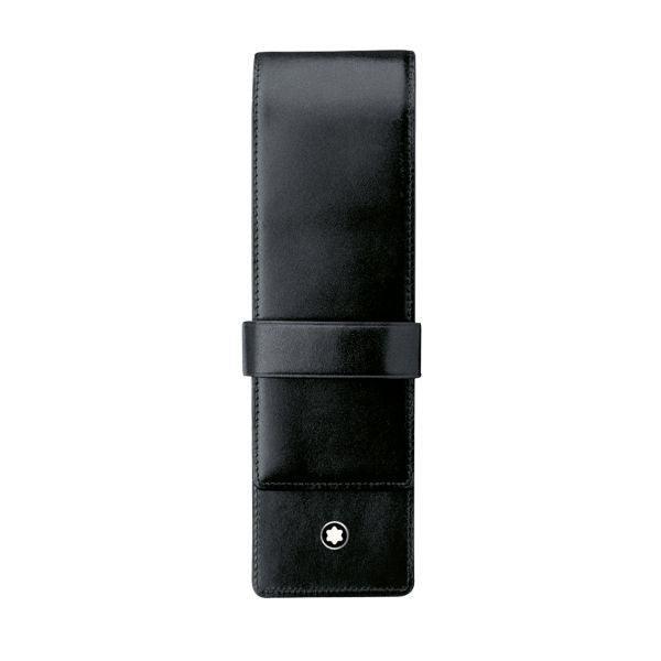 Montblanc astuccio per 2 strumenti da scrittura Meisterstück nero 14311