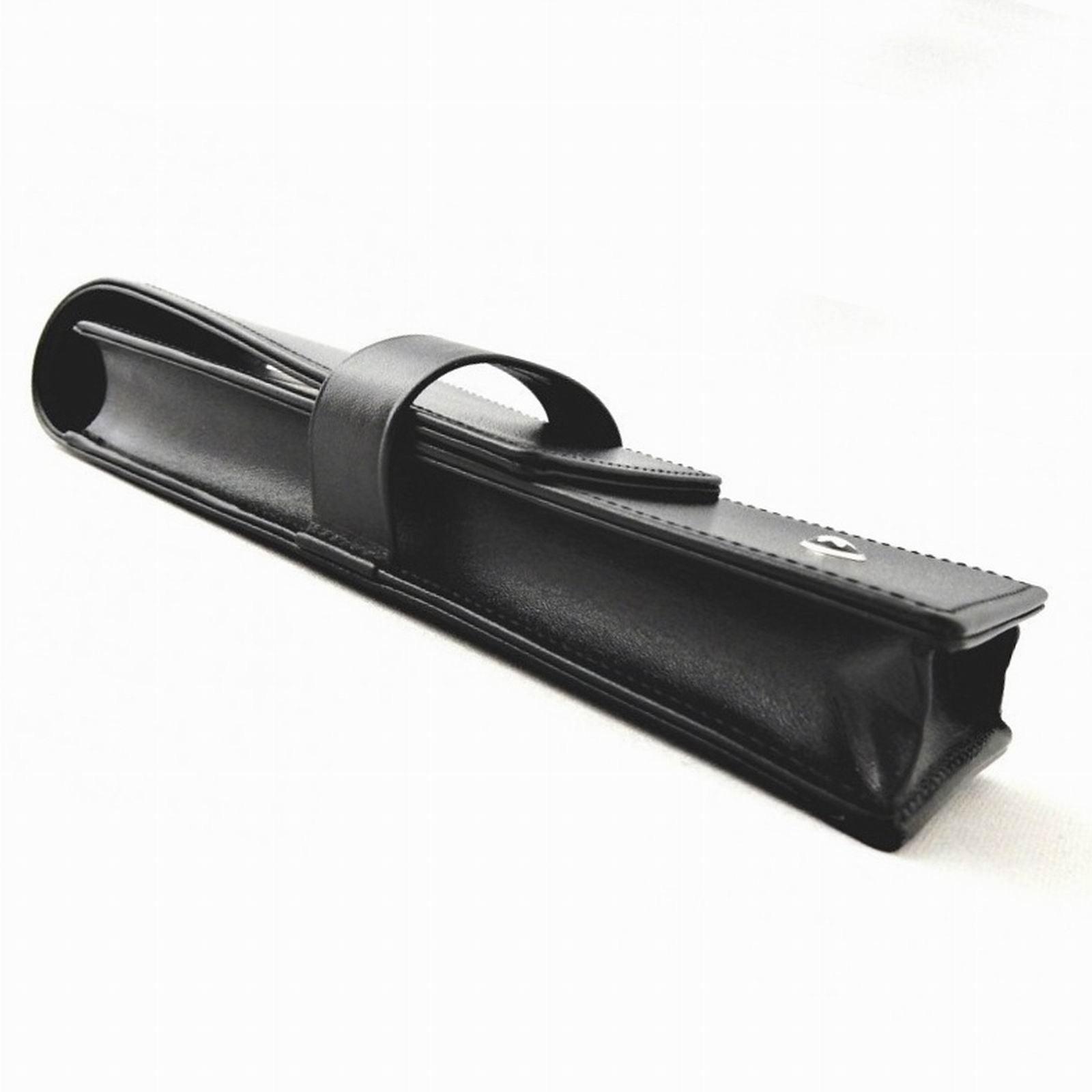 Montblanc astuccio per 2 strumenti da scrittura Meisterstück nero 14311
